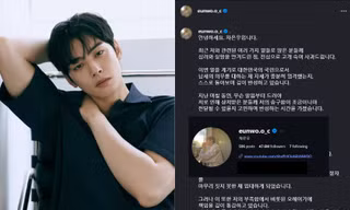 Bình luận bênh vực dưới bài xin lỗi của Cha Eun Woo, follower giảm không đáng kể