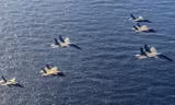 Tiêm kích tàng hình F-35 chạm trán chiến đấu cơ Su-30 trong một trận không chiến mô phỏng