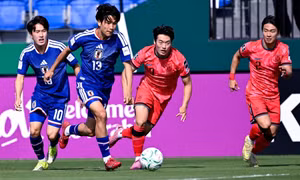 Trực tiếp U23 Nhật Bản vs U23 Hàn Quốc 1-0 (H1): Vào!!! U23 Nhật Bản ghi bàn
