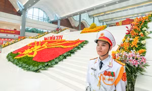 Bên trong nơi diễn ra Đại hội XIV của Đảng