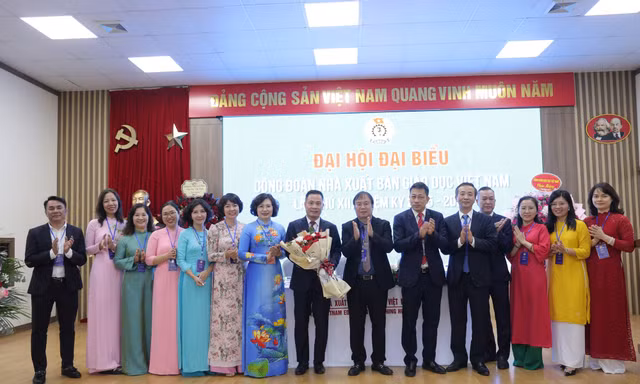 Đại hội Công đoàn Nhà xuất bản Giáo dục Việt Nam lần thứ XII: Kỉ cương – Sáng tạo – Đột phá – Phát triển 
