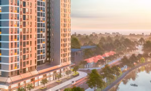 Phối cảnh dự án Rice City Long Châu