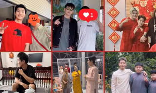 Dàn Anh trai qua "ống kính" gia đình mùa Tết: Dương Domic, RHYDER "nhận không ra"