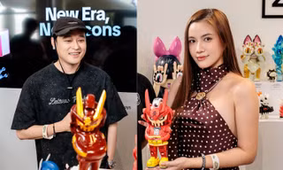 Á hậu Minh Nhàn "rì-viu" triển lãm Art Toys đang mở cửa miễn phí tại TP.HCM