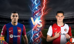 Barcelona vs Feyenoord.