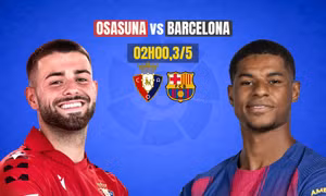 Osasuna vs Barcelona.