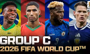  Bảng C World Cup 2026.