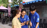 Chiến sĩ Mùa Hè Xanh hỗ trợ các trung tâm hành chính công trên địa bàn TP.HCM