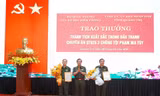 Trao thưởng thành tích xuất sắc trong vụ bắt giữ 500kg ma tuý tại Quảng Trị 