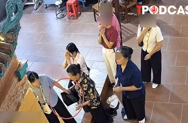 NÓNG 14/9: Công an xác minh vụ nghi dàn cảnh móc túi tại đền Phấn Động ở Bắc Ninh