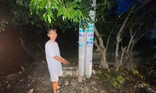 Nguyễn Ngọc Trí dương tính với ma túy đá. Ảnh: Công an xã Phú Giáo.