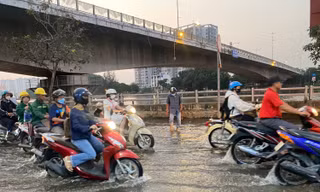 TPHCM sắp đón triều cường đầu tháng Chạp