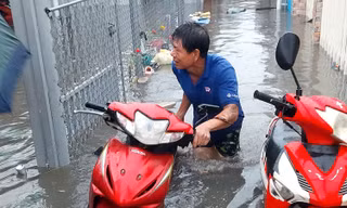 Sụt lún, triều cường, ngập úng ngày càng phức tạp ở TPHCM
