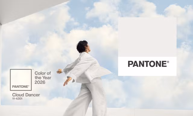 Màu của năm 2026 gọi tên Cloud Dancer - tìm kiếm bình yên giữa nhịp sống hối hả