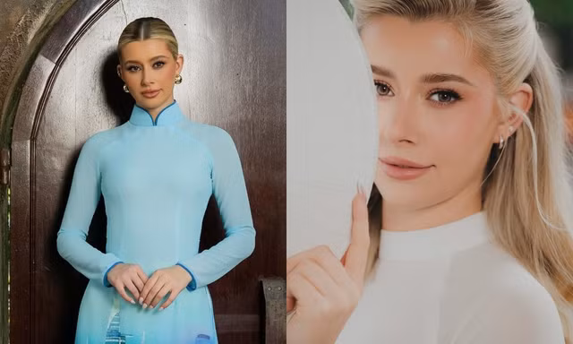 Miss Cosmo 2025 Yolina Lindquist và hành trình lan tỏa vẻ đẹp áo dài Việt Nam