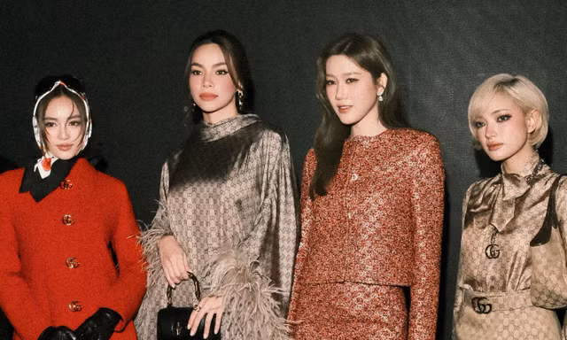 Hồ Ngọc Hà, Ninh Dương Lan Ngọc, Châu Bùi hội ngộ tại sự kiện thời trang xa xỉ