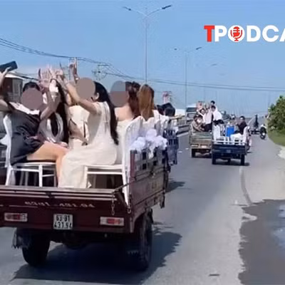 NÓNG 29/6: Vụ đoàn đưa dâu bằng xe ba bánh: 4 tài xế bị phạt, tịch thu 3 phương tiện