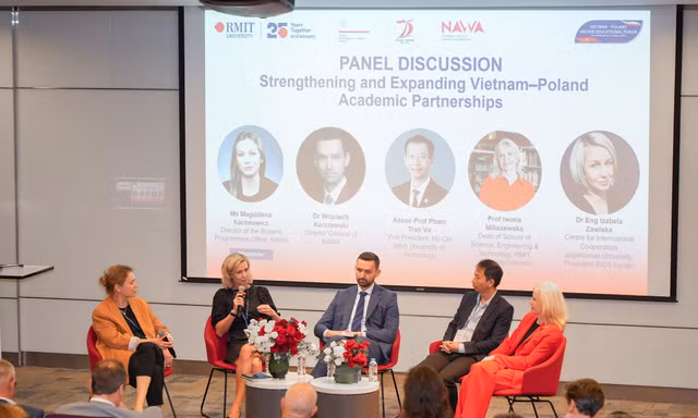Đại học RMIT thúc đẩy liên kết và hợp tác giáo dục Việt Nam - Ba Lan