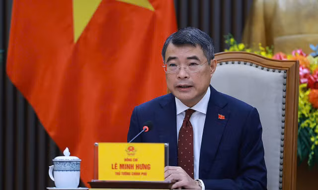 Thủ tướng Lê Minh Hưng điện đàm với Thủ tướng Trung Quốc