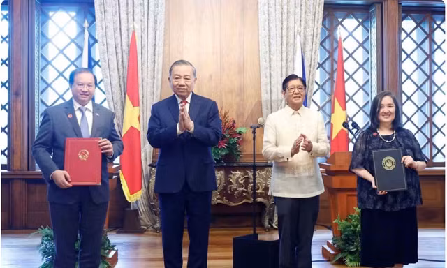Việt Nam - Philippines trở thành Đối tác Chiến lược tăng cường