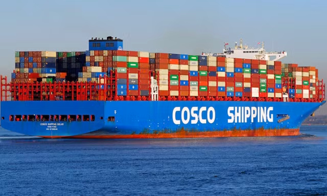 Hãng vận tải biển COSCO Trung Quốc bác cáo buộc do thám