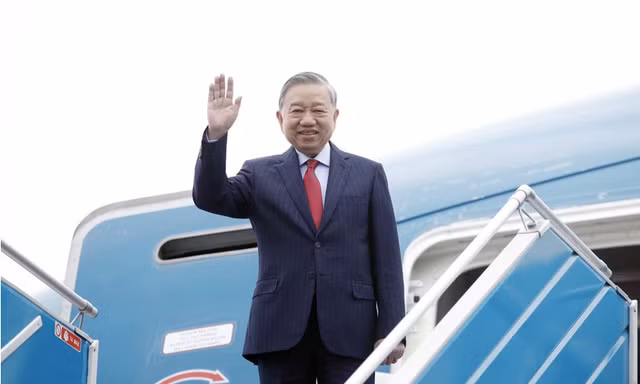 Tổng Bí thư Tô Lâm lên đường tới Mỹ dự khai mạc Hội đồng Hòa bình về Gaza