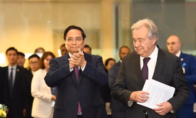 Thủ tướng Phạm Minh Chính: Liên Hợp Quốc dành cho Việt Nam vinh dự lớn
