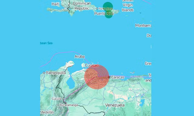 Venezuela rung chuyển vì động đất mạnh, nguy cơ xuất hiện sóng thần
