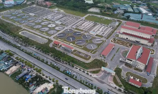 Những công nghệ thi công hiện đại được áp dụng tại nhà máy xử lý nước thải lớn nhất miền Bắc mới khánh thành