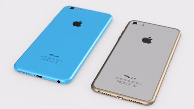Apple có thể ra mắt iPhone 6C vỏ kim loại đầu năm 2016. Ảnh: 9to5Mac.