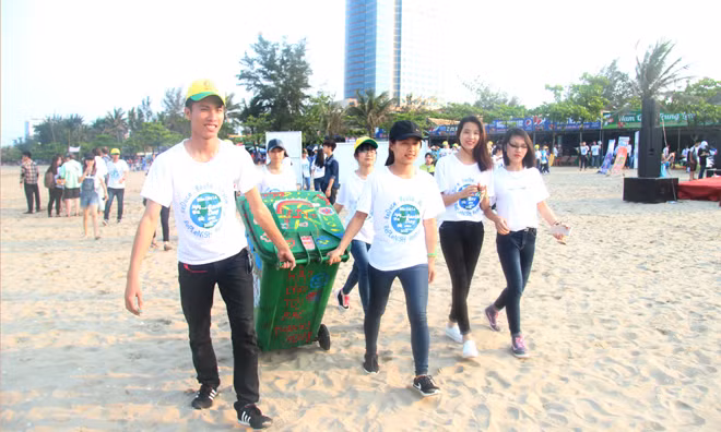 Hào hứng 'Ngày Trái Đất - Cửa Lò 2016'