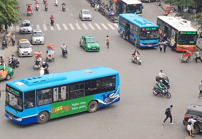 Mỗi ngày sẽ có 52 lượt xe buýt được tăng cường dịp nghỉ lễ.