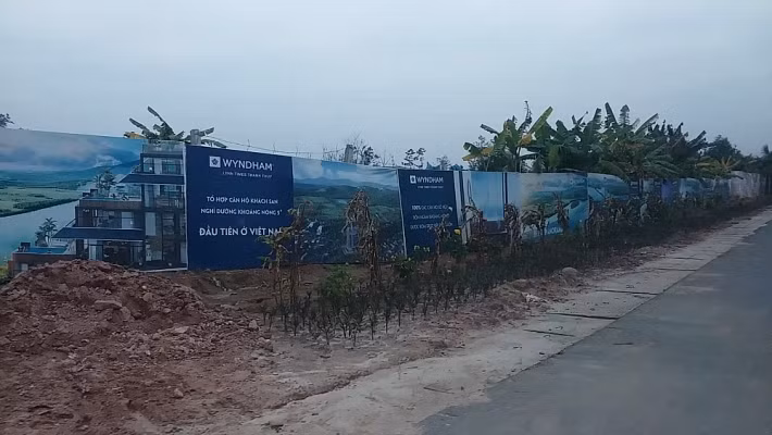 Dự án Wyndham Thanh Thủy. Ảnh: TBCKVN