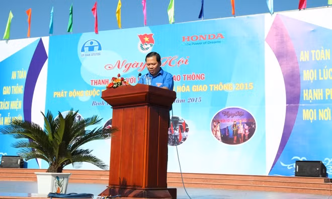 Ông Nguyễn Phi Long, Bí Thư TW Đoàn TNCS HCM, Chủ tịch Hội Liên hiệp Thanh niên Việt Nam