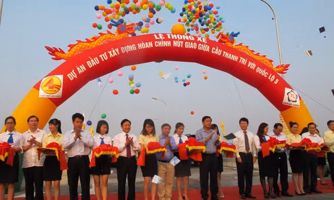 Thông xe, phân luồng nút giao cầu Thanh Trì - Quốc lộ 5