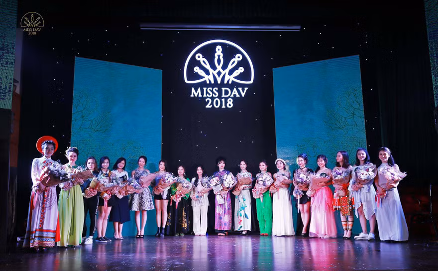 Cận cảnh nhan sắc các thí sinh lọt Chung kết Miss DAV 2018