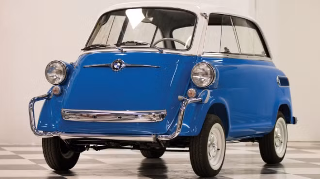 Cận cảnh xế hộp cực độc BMW 600 đời 1958 