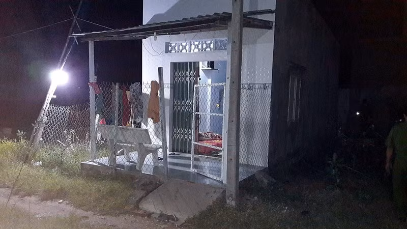 Căn nhà nơi xảy ra vụ việc