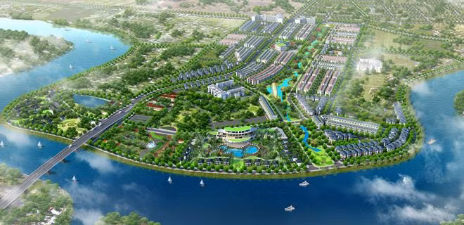 Đất nền các khu đô thị mới tại Hà Nam hấp dẫn nhà đầu tư (Ảnh: KĐT River Silk City tại Phủ Lý, Hà Nam)
