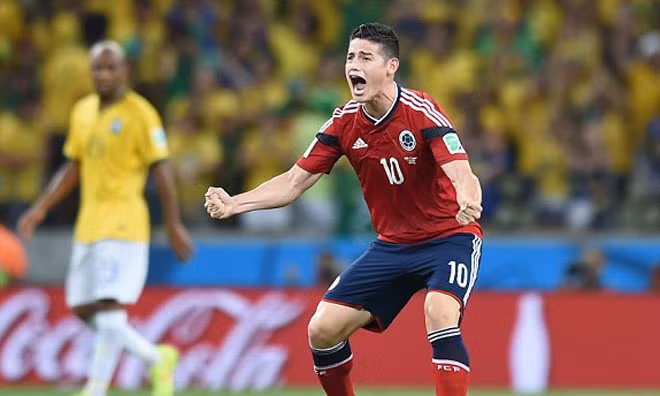 Tuổi thơ dữ dội của James Rodriguez