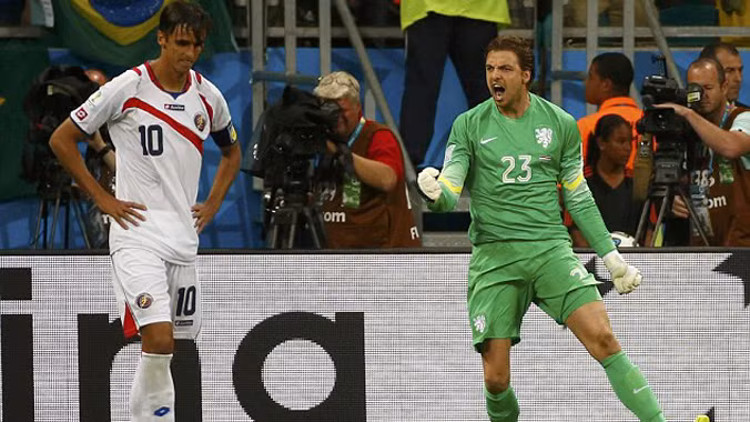 Tim Krul trở thành người hùng của Hà Lan ở loạt luân lưu 11m