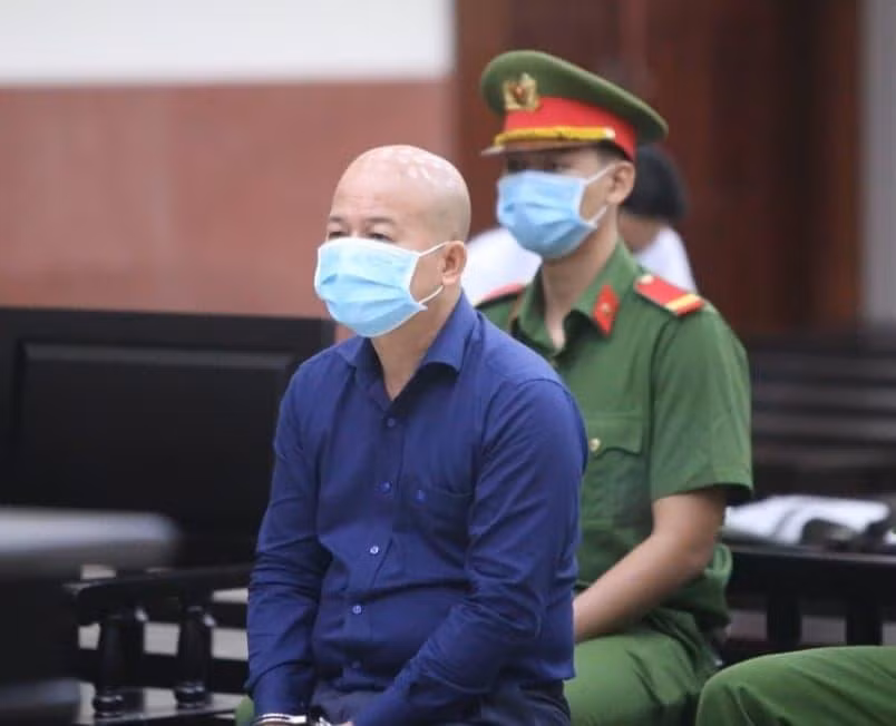 Ông Đinh Ngọc Hệ tại phiên tòa phúc thẩm. Ảnh: Th.C