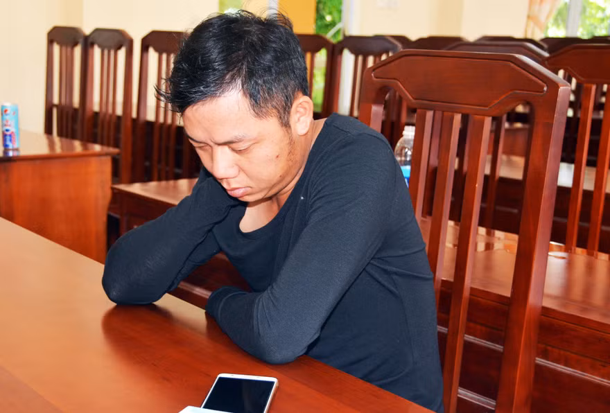 Lương Hoàng Vũ tại cơ quan điều tra