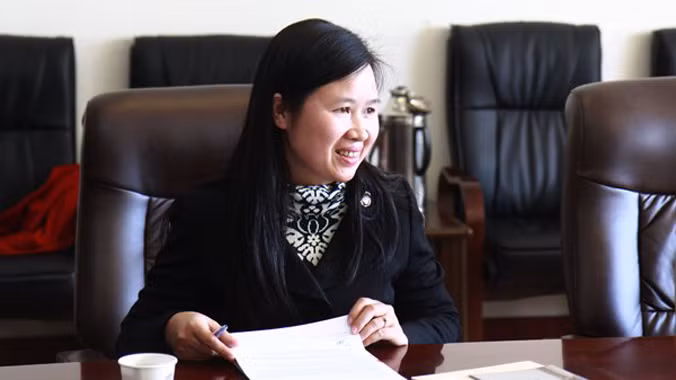 Tân nữ giáo sư Toán học Lê Thị Thanh Nhàn.