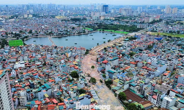 Gỡ nút thắt mặt bằng, Vành đai 2.5 đoạn Tân Mai - Đầm Hồng tăng tốc thi công