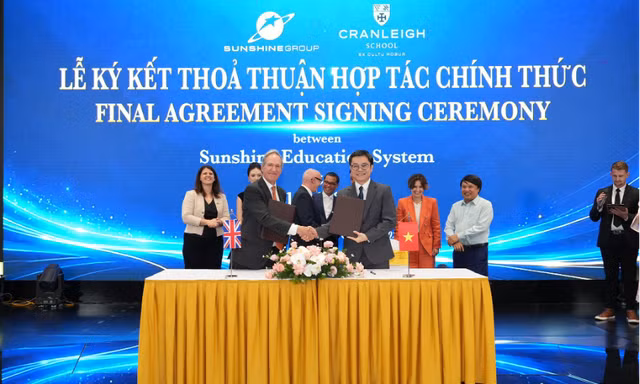 Cranleigh School và Sunshine Group chính thức ký kết thỏa thuận hợp tác