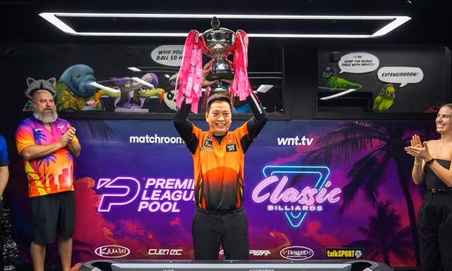 Dương Quốc Hoàng làm nên lịch sử với chức vô địch Premier League Pool 2026