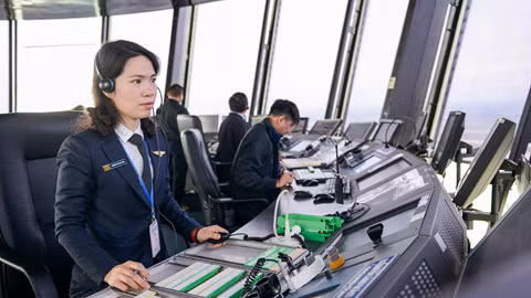 15 phút căng thẳng khi đón Air Force One của tổng thống Mỹ ảnh 4