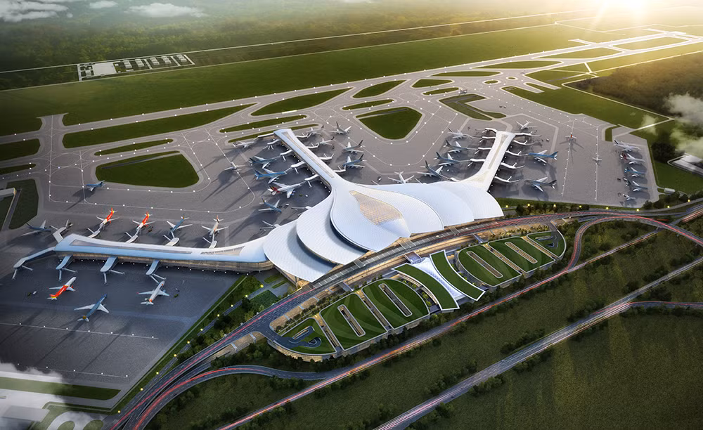 Sân bay Long Thành khu vực động lực phát triển mới cho tỉnh.