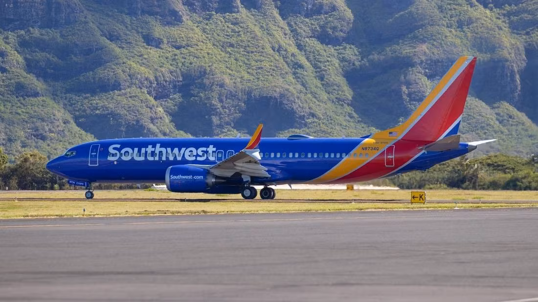 Một chiếc máy bay của Southwest Airlines phải chuyển hướng hạ cánh do có mùi khói trong cabin. Ảnh: Southwest Airlines.